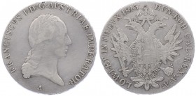 Franz I. 1806 - 1835
Taler, 1815 A. Wien
27,90g
Fr. 137
f.ss