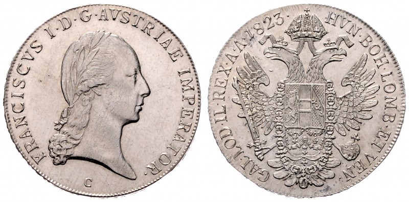 Franz I. 1806 - 1835
Taler, 1823 C. Prag
28,10g
Fr. 172
vz/stgl