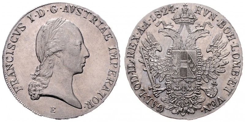 Franz I. 1806 - 1835
Taler, 1824 E. Karlsburg
28,25g
Fr. 178
vz