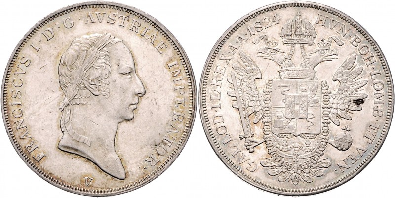 Franz I. 1806 - 1835
Scudo, 1824 V. Venedig
26,04g
Fr. 612
vz