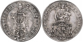 Johann Ernst Graf Thun und Hohenstein 1687 - 1709
Salzburg - Erzbistum. 1/4 Taler, 1708. Salzburg
7,10g
HZ 2206
vz