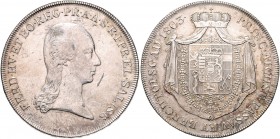 Erzherzog Ferdinand 1803 - 1806
Salzburg - Erzbistum. Taler, 1803. Salzburg
28,17g
HZ 3408
ss/f.vz
