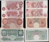 Bank of England Peppiatt, Beale & Hollom 1940-60's issues (4) mostly about UNC - UNC includes 1 VF example comprising Britannia medallion issues as 1 ...