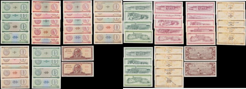 Cuba (30) mostly UNC includes a few VF to EF comprising sets of Foreign Exchange...