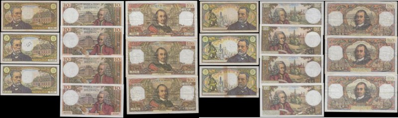 France 1962-79's Issues (10) in a selection of grades average VF-GVF including F...