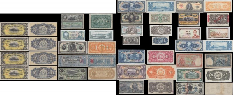 South America issues mostly circa late 1800's and early 1900's including an Afri...