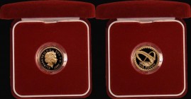 One Pound 2007 Gateshead Millennium Bridge Gold Proof S.J21 nFDC with a few small flecks of toning, in the Red Royal Mint box of issue with certificat...