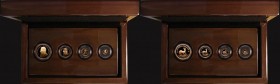 South Africa Fractional Krugerrand set 2017 50th Anniversary of the First minting of the Gold Krugerrand, a 4-coin set comprising Quarter Krugerrand, ...