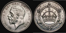 Crown 1928 ESC 368, Bull 3633, GVF with some edge nicks and traces of old lacquering in the obverse legend

Estimate: GBP 120 - 200