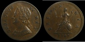 Farthing 1741 Peck 885 GEF-AU and conservatively graded by LCGS at 70 and one of the first coins they graded with UIN 000005

Estimate: GBP 300 - 40...