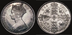 Florin 1864 ESC 824 Die Number 47 bright GVF/EF, the obverse with some scratches

Estimate: GBP 100 - 180