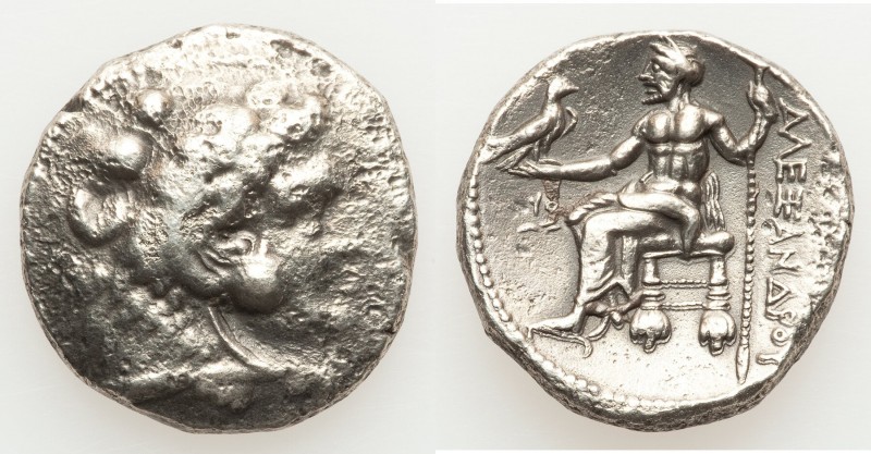 MACEDONIAN KINGDOM. Alexander III the Great (336-323 BC). AR tetradrachm (26mm, ...