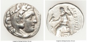 MACEDONIAN KINGDOM. Alexander III the Great (336-323 BC). AR drachm (18mm, 4.21 gm, 11h). About VF. Posthumous issue of 'Colophon', ca. 310-301 BC. He...