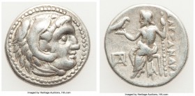 MACEDONIAN KINGDOM. Alexander III the Great (336-323 BC). AR drachm (17mm, 4.23 gm, 11h). About VF. Posthumous issue of Magnesia ad Maeandrum, ca. 319...