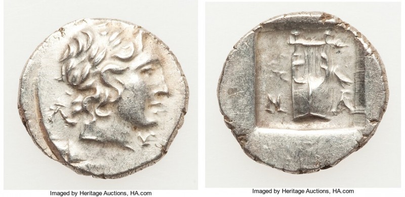 LYCIAN LEAGUE. Masicytes. Ca. 48-20 BC. AR hemidrachm (15mm, 2.02 gm, 12h). AU. ...