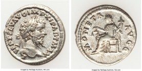 Septimius Severus (AD 193-211). AR denarius (17mm, 3.18 gm, 6h). VF. Laodicea, AD 198-202. L. SEPT SEV AVG IMP XI PART MAX, laureate head of Severus r...