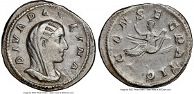 Diva Paulina (died before AD 235). AR denarius (20mm, 2.52 gm, 12h). NGC XF 4/5 - 3/5, brushed. Rome, AD 236. DIVA PAVLINA, veiled and draped bust of ...