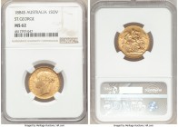 Victoria gold "St. George" Sovereign 1884-S MS62 NGC, Sydney mint, KM7. AGW 0.2355 oz. 

HID09801242017

© 2020 Heritage Auctions | All Rights Res...