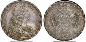 Karl VI Taler 1729 AU55 NGC, Hall mint, KM1617, Dav-1054. Slate-gray and gold toning. 

HID09801242017

© 2020 Heritage Auctions | All Rights Rese...