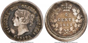 Victoria Mint Error - Broadstruck 5 Cents 1858 Fine Details (Reverse Scratched) NGC, London mint, KM2.

HID09801242017

© 2020 Heritage Auctions |...
