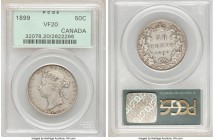 Victoria 50 Cents 1899 VF20 PCGS, London mint, KM6. Semi-key date and decent collector grade. 

HID09801242017

© 2020 Heritage Auctions | All Rig...