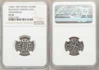 Besançon. Anonymous 5-Piece Lot of Certified Denier ND (1200-1300) VF20 NGC, Roberts-4756. Sold as is, no returns. 

HID09801242017

© 2020 Herita...
