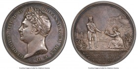 George IV silver Specimen "Visit to Scotland" Medal 1822 SP58 PCGS, Eimer-1162, BHM-1178. 45mm. By W. Bain. Laureate head of George IV left in high re...