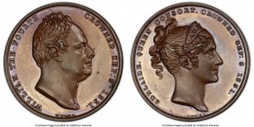 William IV bronzed-copper Specimen "Coronation" Medal 1831 SP64 PCGS, Eimer-1251, BHM-1475. By W. Wyon. Official Royal mint issue. 

HID09801242017...