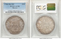 Charles III 8 Reales 1766 Mo-MF AU58 PCGS, Mexico City mint, KM105.

HID09801242017

© 2020 Heritage Auctions | All Rights Reserved