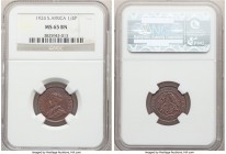 George V 1/4 Penny 1924 MS65 Brown NGC, Pretoria mint, KM12.1. 

HID09801242017

© 2020 Heritage Auctions | All Rights Reserved