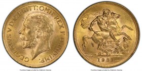 George V gold Sovereign 1931-SA MS64 PCGS, Pretoria mint, KM-A22, S-4005. AGW 0.2355 oz. 

HID09801242017

© 2020 Heritage Auctions | All Rights R...