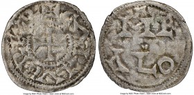 Pair of Certified Assorted Issues NGC, 1) France: Carolingian. County of Poitou. Anonymous Immobilized Denier ND (c. 11th-12th Century) - VF Details (...