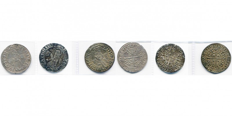 FRANCE, METZ, lot de 3 gros au saint Etienne agenouillé, types variés.
Très Bea...