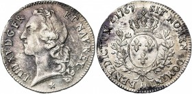 FRANCE, Royaume, Louis XV (1715-1774), AR écu au bandeau, 1767AA, Metz. D/ T. à g., ceinte d''un bandeau. R/ Ecu de France couronné, entre deux rameau...