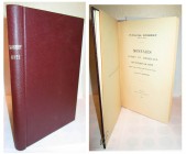 ROBERT, P.-Ch., Monnaies, jetons & médailles des évêques de Metz. Publié et terminé d''après les notes de l''auteur par R. Serrure, Macon, 1890, 246 p...