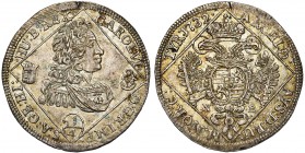 SAINT EMPIRE, Charles VI (1711-1740), AR quart de Taler, 1732NB, Nagybanya. D/ B. l. et cuir. à d. dans un losange. R/ Aigle impériale dans un losange...
