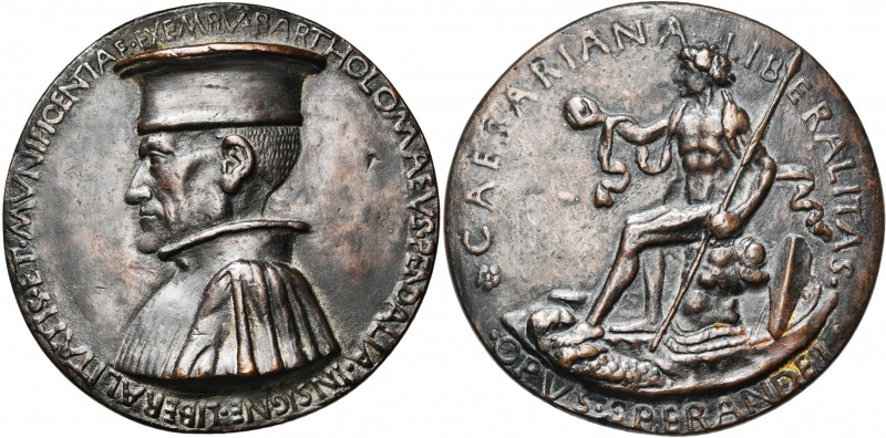 ITALIE, AE médaille, s.d. (1462 ?), Sperandio de Mantoue. Bartolommeo Pendaglia,...