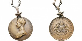 CONGO BELGE, médaille de mérite pour chef indigène, pour services rendus à l''Etat, type Léopold III par Devreese, 1934-1953, AE 50 mm (3e classe). Av...