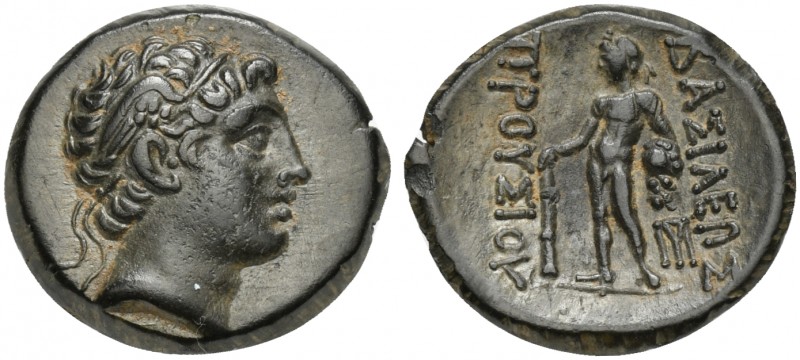 Kings of Bithynia, Prusias II Cynegus, Bronze, Nikomedia, ca. 182-149 BC; AE (g ...