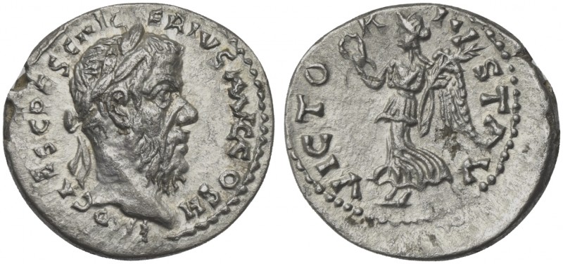 Pescennius Niger (Usurper, 193-194), Denarius, Antiochia, AD 194; AR (g 3,24; mm...