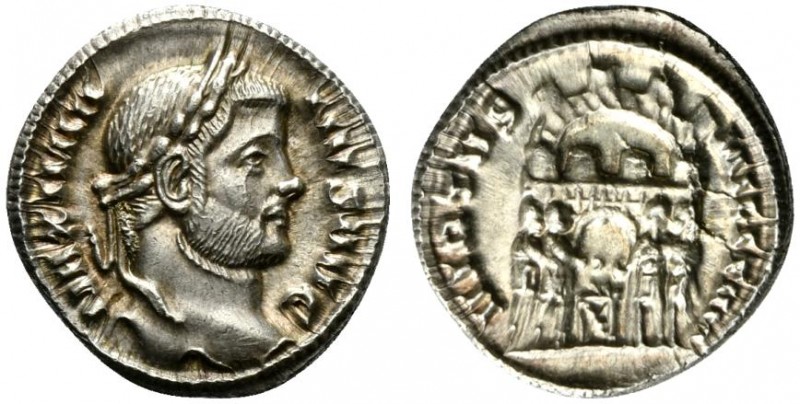 Maximianus Herculius (286-310), Argenteus, Siscia, ca. AD 294; AR (g 3,00; mm 19...