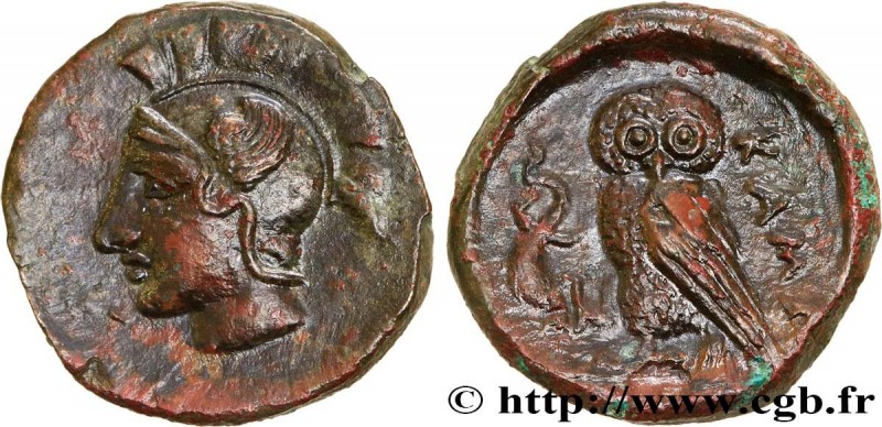 SICILY - KAMARINA
Type : Tetras 
Date : c. 420-405 AC. 
Mint name / Town : Camar...