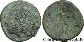 SICILY - MESSANA
Type : Pentonkion 
Date : c. 230-200 AC. 
Mint name / Town : Messine, Sicile 
Metal : copper 
Diameter : 26,5  mm
Orientation dies : ...