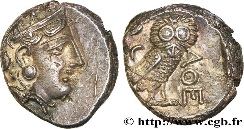 ATTICA - ATHENS
Type : Tétradrachme 
Date : c. 353- 320/294 AC. 
Mint name / Tow...