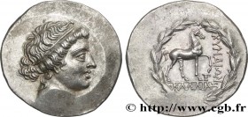 AIOLIS - CYME
Type : Tétradrachme stéphanophore 
Date : c. 160 AC. 
Mint name / Town : Éolide, Cymé, monétaire Kallias 
Metal : silver 
Diameter : 31 ...