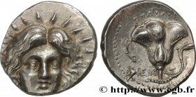 CARIA - CARIAN ISLANDS - RHODES
Type : Didrachme 
Date : c. 230-205 AC. 
Mint name / Town : Rhodes 
Metal : silver 
Diameter : 20,5  mm
Orientation di...