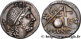CORNELIA
Type : Denier 
Date : c. 76-75 AC. 
Mint name / Town : Espagne 
Metal : silver 
Millesimal fineness : 950  ‰
Diameter : 18  mm
Orientation di...