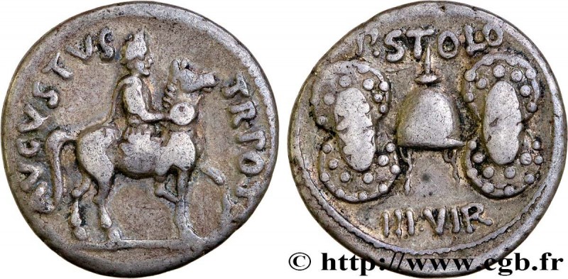 AUGUSTUS
Type : Denier 
Date : 17 AC. 
Mint name / Town : Rome 
Metal : silver 
...