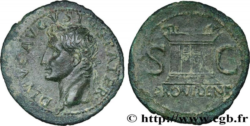 AUGUSTUS
Type : As 
Date : 22/23-30 ou 31-37 
Mint name / Town : Rome 
Metal : c...