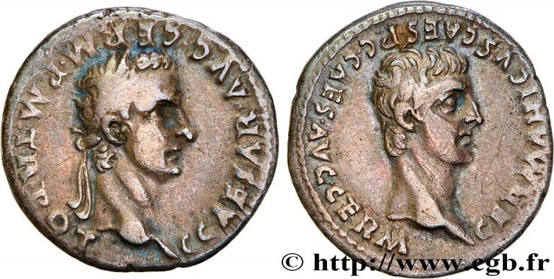 CALIGULA and GERMANICUS
Type : Denier 
Date : fin 
Date : 37 
Mint name / Town :...